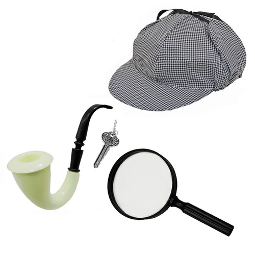 Sherlock holmes detective hat - detective,