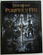 Livre 128 pages Dark Heresy Purifier par le Feu Warhammer 40.000 Jeu de rôle