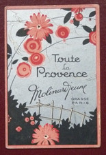 CARTE PARFUMÉE - MOLINARD JEUNE - TOUTE LA PROVENCE -