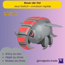 Roue-de-Fer Shiny 6IV FR • Pokémon Écarlate/Violet