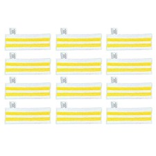 12Pcs Chiffon De Balai Vapeur