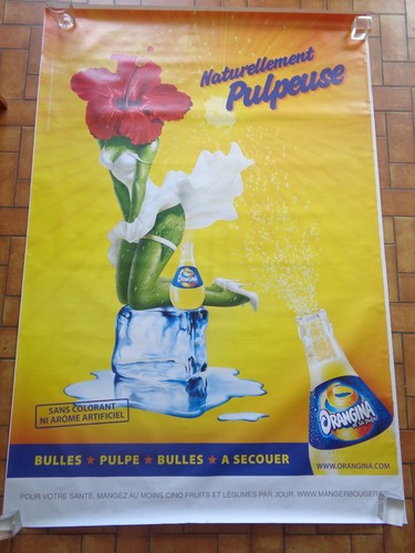 Grande affiche publicitaire - grande,