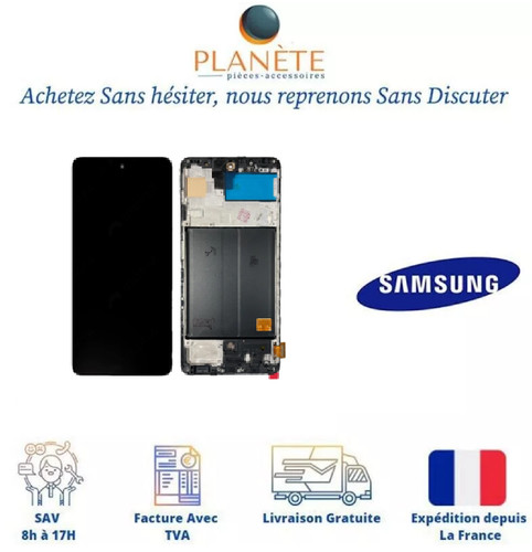 Ecran oled avec châssis - oled,