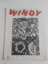 ANCIENNE PARTITION DE MUSIQUE WINDY BY RUTHANN FRIEDMAN