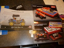 Catalogue dépliant Voitures Miniatures SCHUCO Replica Ferrari Mercedes.Prospekt