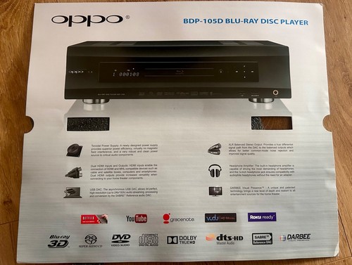 Lecteur blu ray oppo bdp - oppo, bdp-105d