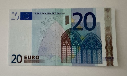 Billet euros 2002 jean - billet,