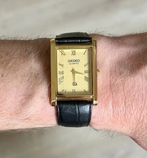 Montre vintage hommage  Seiko Tank neuve