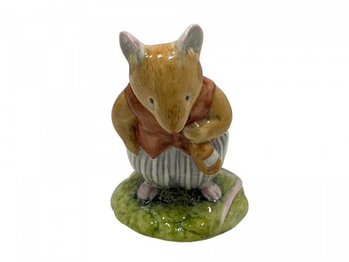 Figurine souris porcelaine - figurine, en