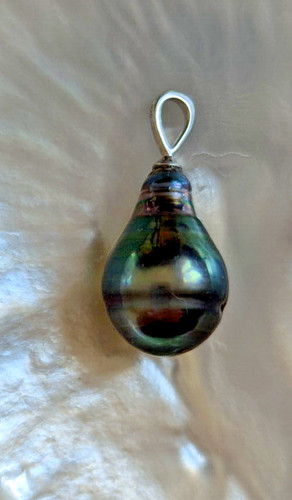 Pendentif perle tahiti - perle, de