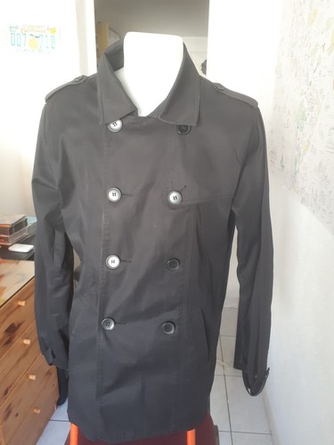 Trench jules taille - l, bleu