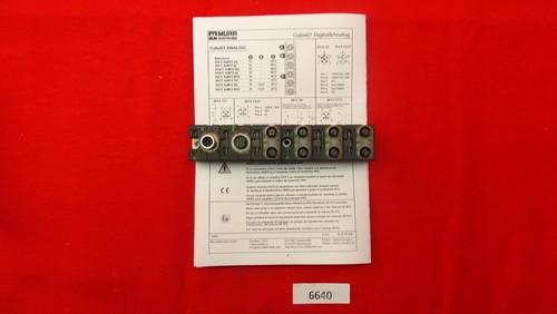 Murr elektronik cube67 di8 - cube67, e