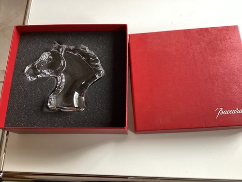 Tête cheval cristal de - tête, en