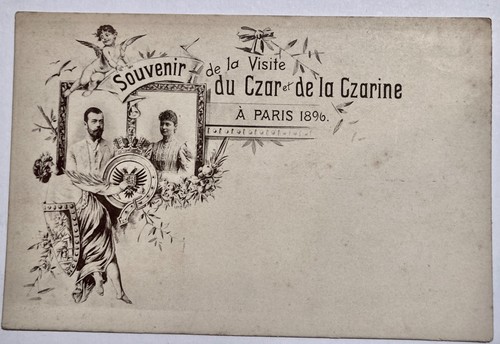 Cpa visite tsar - cpa,