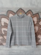 Tee-shirt Manches Longues Femme, Zara, Gris, Taille M