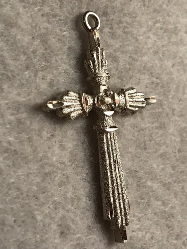 Sterling silver cross - sterling,
