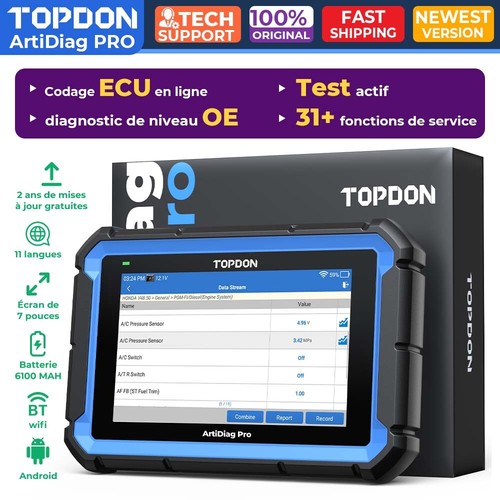 Topdon scanner obd2 - scanner, artidiag