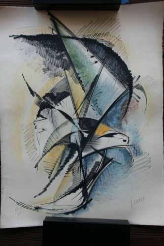 Lersy roger lithographie - -,