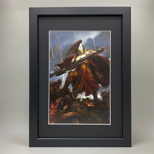 Adeptus custodes art encadré - art,