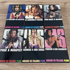 LOT DE 6 LIVRES  SAS de GERARD