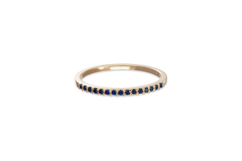 Micro pavé saphir bleu - micro,