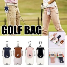 Sac de golf en cuir avec clip
