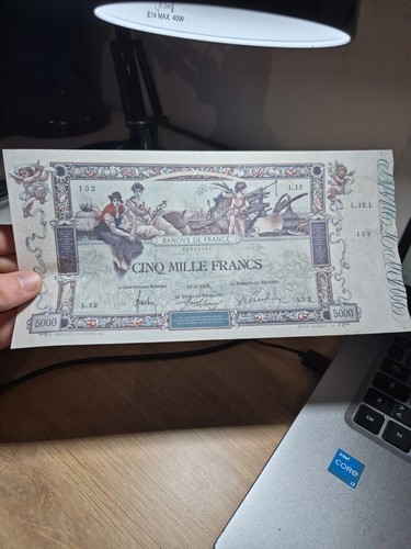 171 billet france 5000 - -,