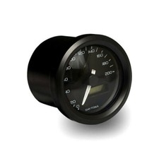 Velona Compteur 48Mm, Noir, Jusqu'à 260 Km/H, Pour Harley-Davidson