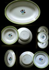 lot 7 ASSIETTES + 2 PLATS