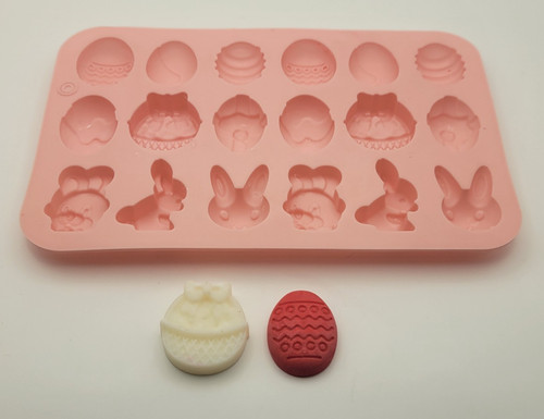 Moule silicone lapin oeufs - moule, en