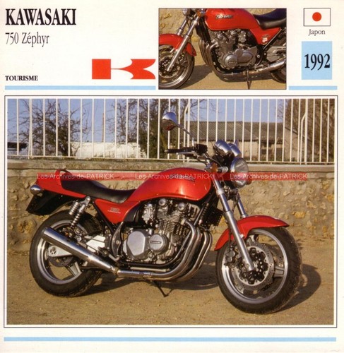 Kawasaki zephyr 750 - kawasaki, 1992