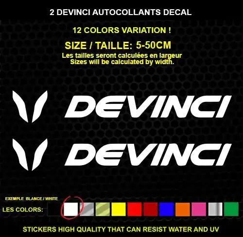 Devinci bike autocollant - 2,