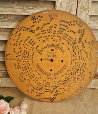 Ancien disque organette 19eme - disque,