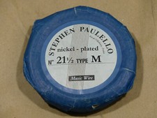 Corde à piano nickelé