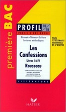 Profil d'une oeuvre : Les confessions Rousseau : livres I à IV | Bon état