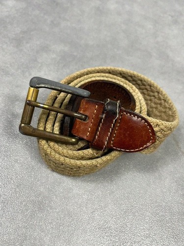 Ceinture cuir corde - ceinture, et