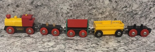 Vintage brio wooden railway - vintage,