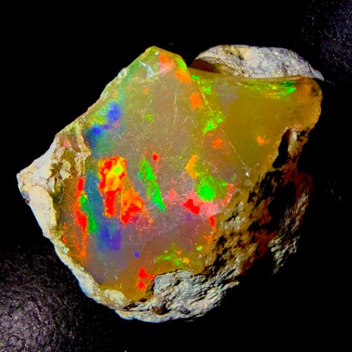 Feu opal gemstone - opal, gemstone,