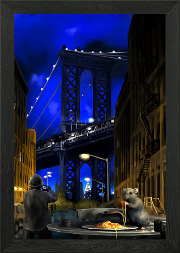 City rat dumbo framed - dumbo,