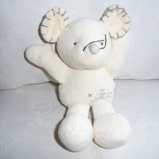 Doudou Souris Tiamo - Blanc