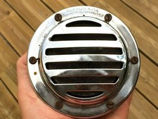 Ancien Klaxon chromé  Km4 6v
