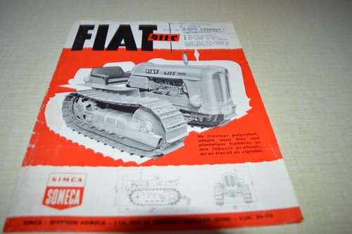 Brochure flyer tracteur - brochure,