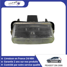 ?? ECLAIREUR PLAQUE DE POLICE GAUCHE PEUGEOT 206 5P ➤6340A3 ♻️