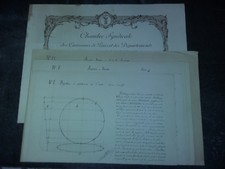 Ensemble de 13 dessins/plans HIPPOMOBILE Phaeton -concours 1922 -Signé A Cortin