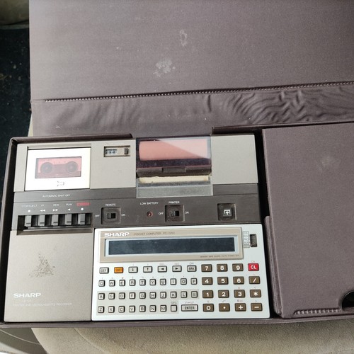 Sharp pocket computer - pc, 1250