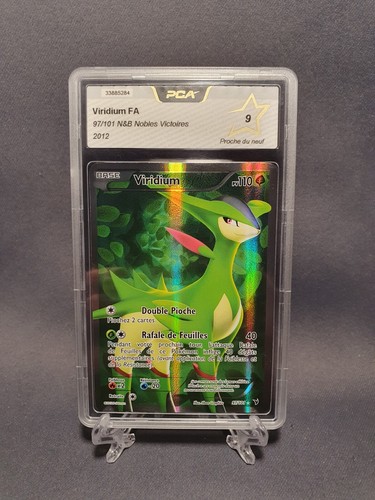 Carte pokémon viridium - carte,