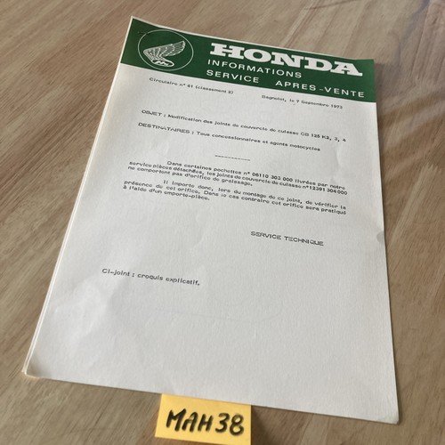 Honda moto 1973 - k2, k4