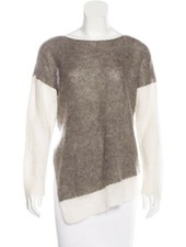 Helmut Lang Alpaca and Mohair Blend Sweater Sz Petite