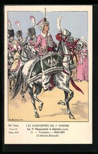 CPA Le 7e Chasseurs à cheval