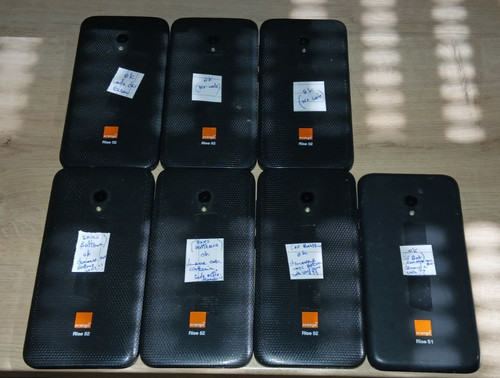 Lot smartphone orange - 7,